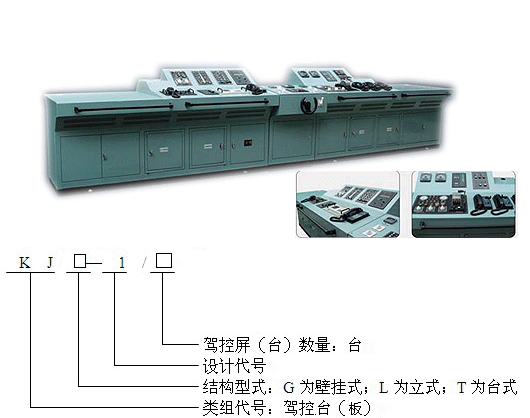 驾驶室集中控制台